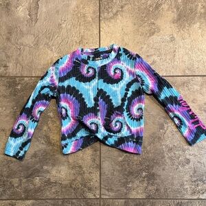 Hurley Kids Multicolor Swirl Long Sleeve Top
